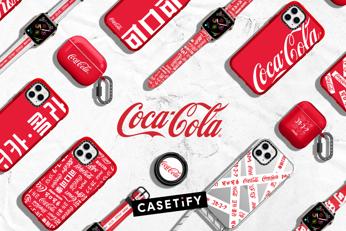 CASETiFYより「Coca-Cola」にインスパイアされたコレクションが発売。