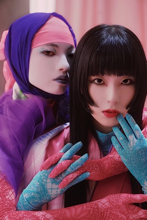 DAOKO×アオイヤマダがコラボ発信。Beauty Square ダヲアオヨロズ ショップがSTART。