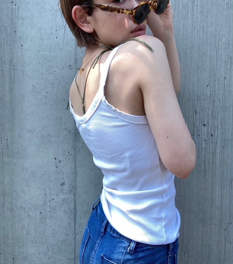 【Soup.+instagramers】rina 夏コーデに使いたい、新作ランジェリー。