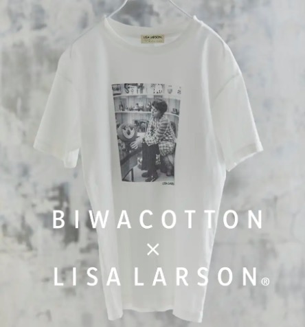 BIWACOTTON×LISA LARSON®のTシャツに注目。