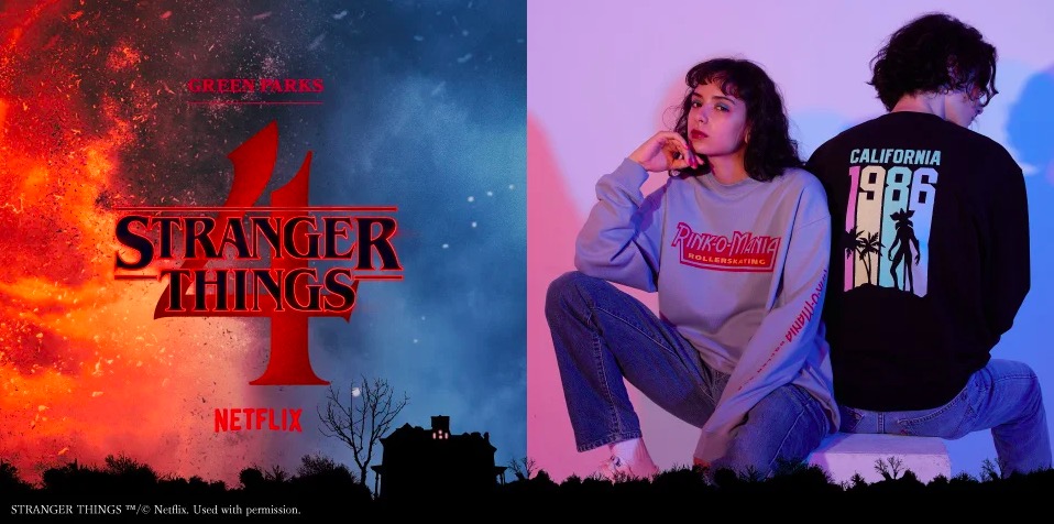 Stranger Things×Green Parks コラボ第2弾！