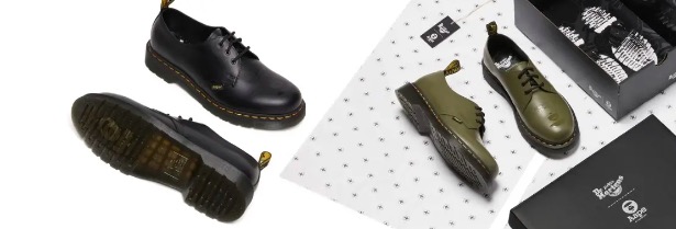 DR. MARTENS X AAPE BY *A BATHING APE®