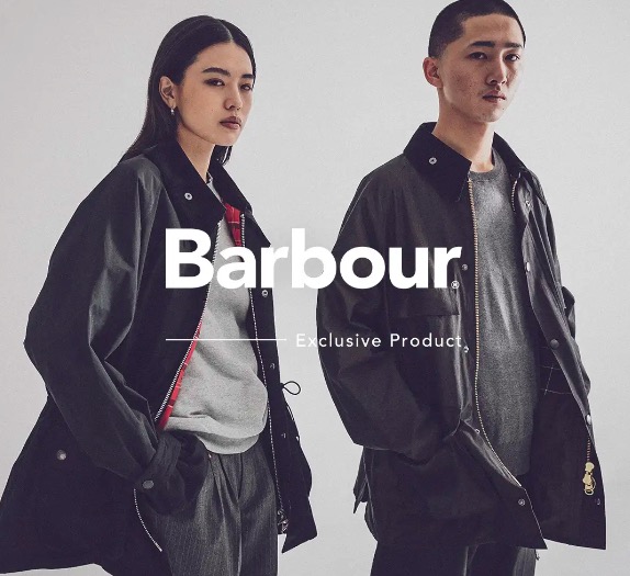 人気のBarbourコートに、URBS別注が登場!